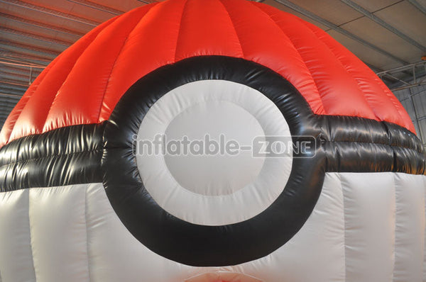 Inflatable bouncer pokeball castle, kids jumping pikachu pokeball castle