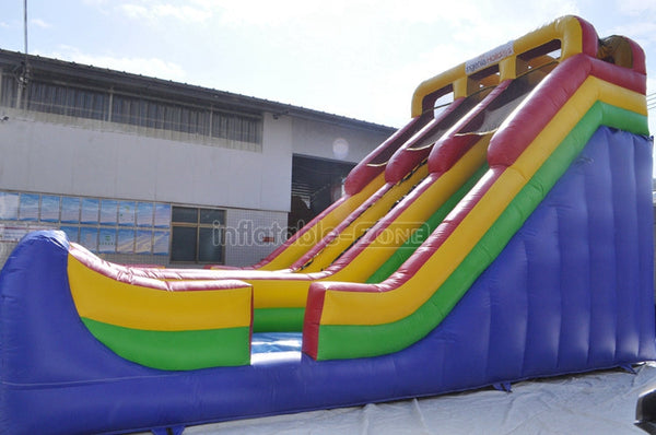 giant inflatable water slide for adult inflatable dry slide