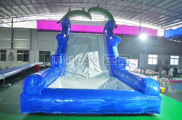 Inflatable dolphin slide, giant inflatable dolphin jumping slide