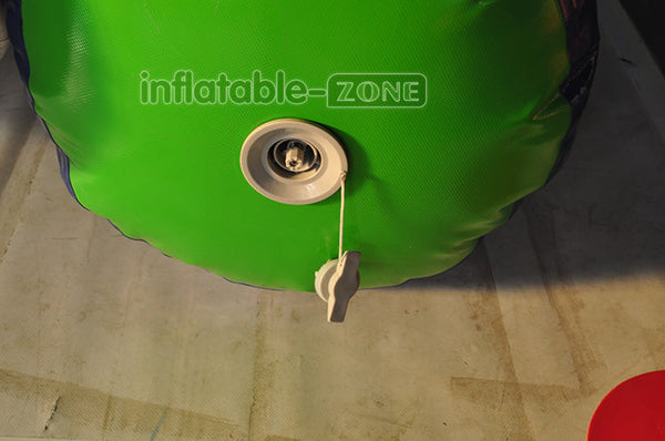 Inflatable water climbing iceberg floating climbing wall