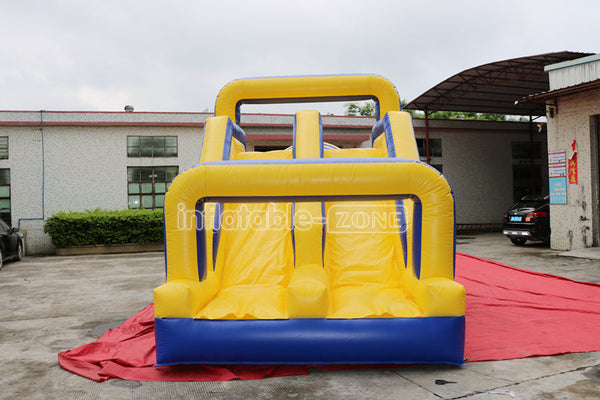 Best pvc giant land adult inflatable obstacle course for sale