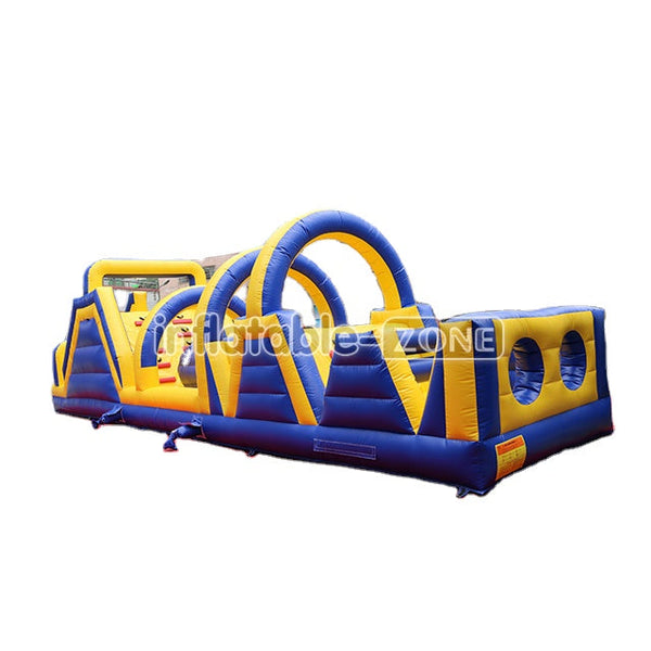Best pvc giant land adult inflatable obstacle course for sale