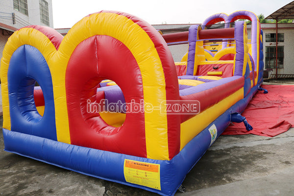 commercial inflatable obstacle course,\t inflatable gems adventure obstacle course