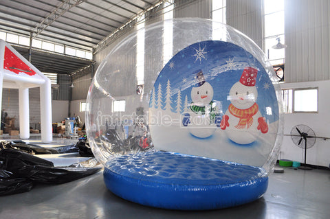 4m dia commercial grade durable inflatable snow globe Inflatable Globe Tent