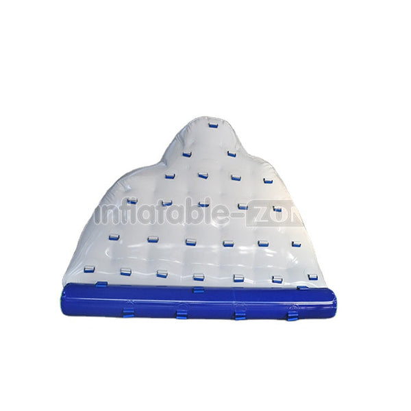 Best-selling water games inflatable icebery climbing wall