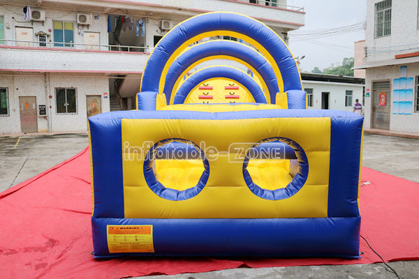 Best pvc giant land adult inflatable obstacle course for sale