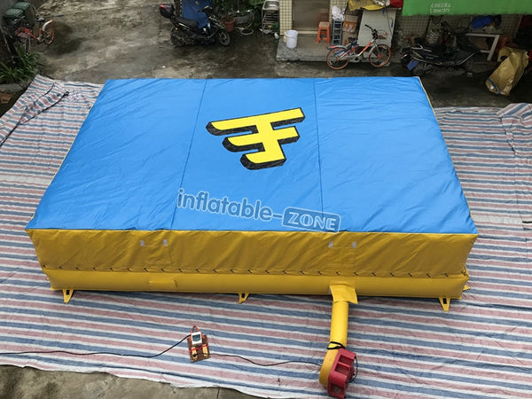 air bag jump,\t inflatable air bag foam pit, ninja stunt protect airbag
