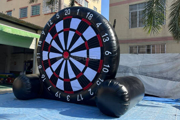 Huge Inflatable Soccer Darts Outdoor Interactive Entertainment Inflatables Football Dart Sports Games