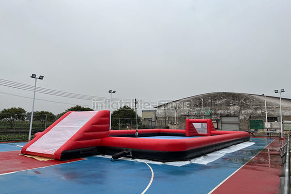 Soccer Field Inflatable Soap Soccer Areana Inflatable Soccer Court