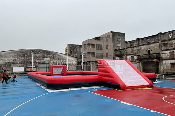 Soccer Field Inflatable Soap Soccer Areana Inflatable Soccer Court