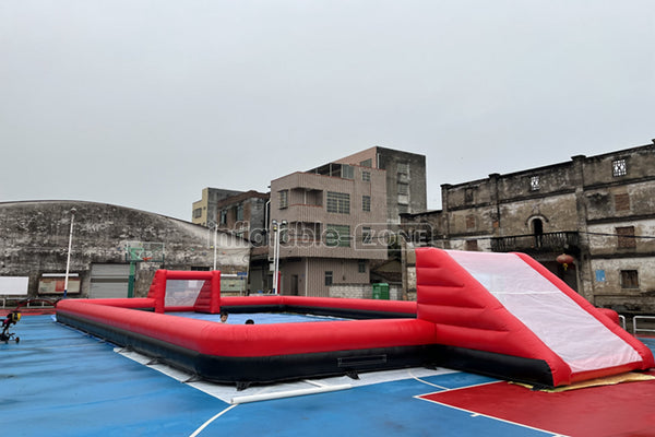 Soccer Field Inflatable Soap Soccer Areana Inflatable Soccer Court