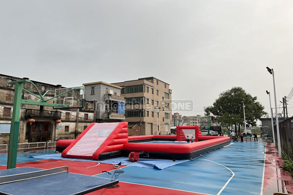 Soccer Field Inflatable Soap Soccer Areana Inflatable Soccer Court