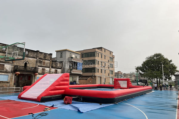 Soccer Field Inflatable Soap Soccer Areana Inflatable Soccer Court
