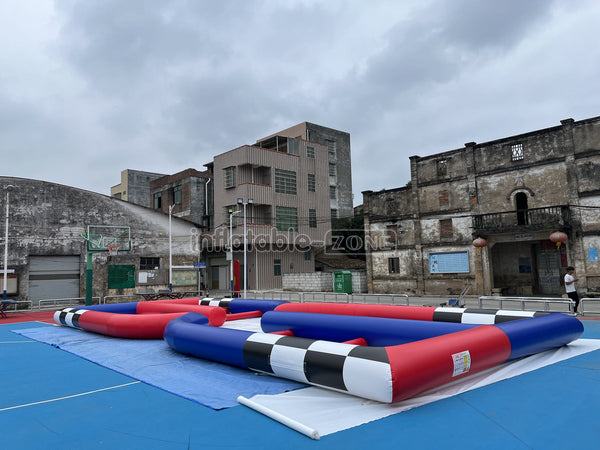 Inflatable Zorb Ball Track Human Hamster Ball Track