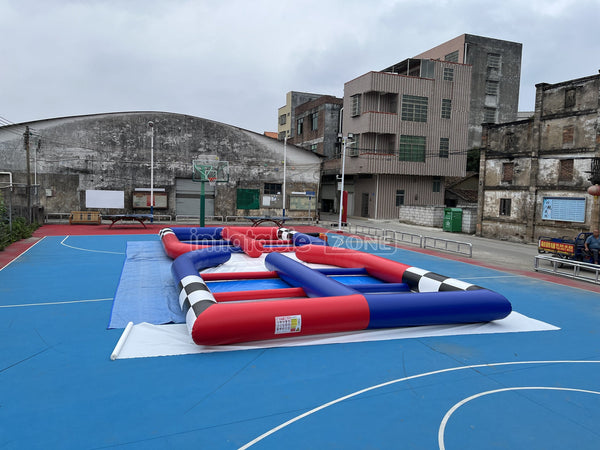 Inflatable Zorb Ball Track Human Hamster Ball Track