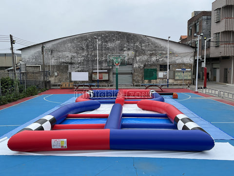 Inflatable Zorb Ball Track Human Hamster Ball Track