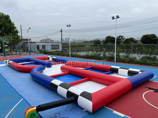 Inflatable Zorb Ball Track Human Hamster Ball Track