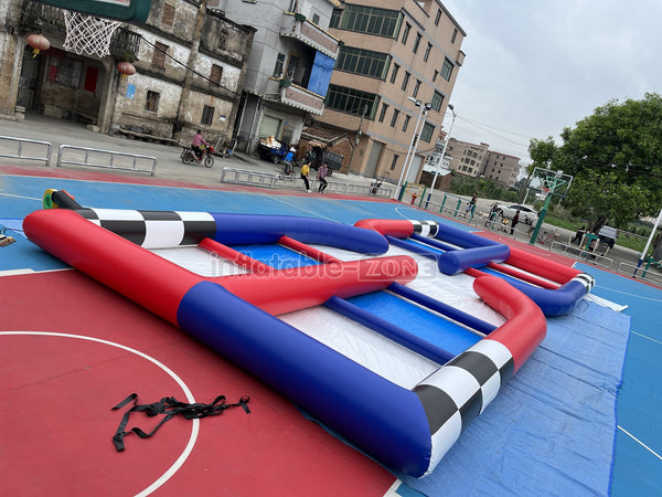 Inflatable Zorb Ball Track Human Hamster Ball Track