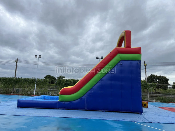 Commercial Inflatable Water Slide Inflatable Pool Blow Up Double Water Slide