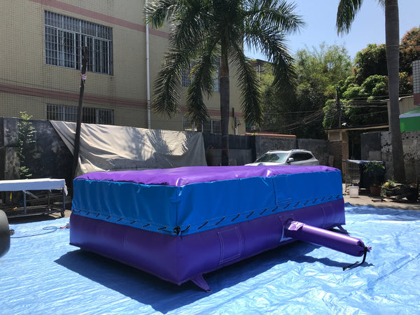 Sport Games Oem Inflatable Air Bag For Jumping, Inflatable Bike Jump Airbag, Air Bag Jump