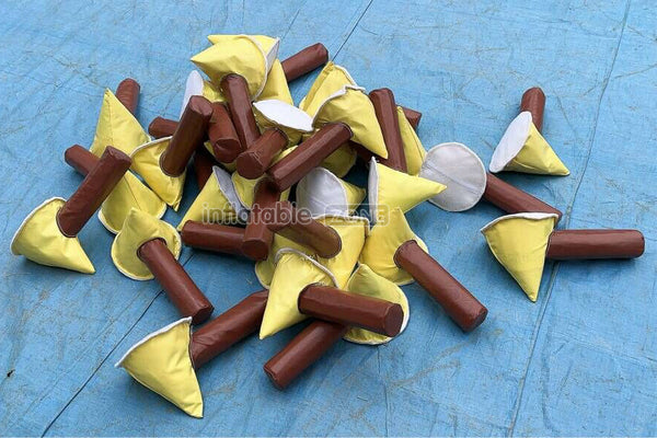 Fun Play Equipment Inflatable Axe Throwing Inflatable Sports Games For Kids And Adults