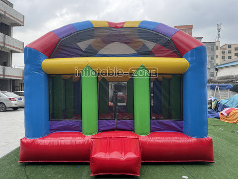 Play Yard Inflatable Bouncer Blow Up Jumping Castle Birthday Party Giant Wacky Dome Bounce House