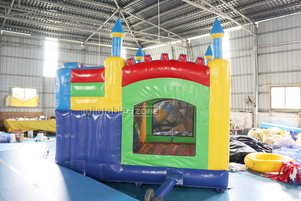 Commercial Inflatable Bouncy Castle With Slide Combo Air Bouncer Blow Up Indoor Kids Inflatable Trampoline Bounce House