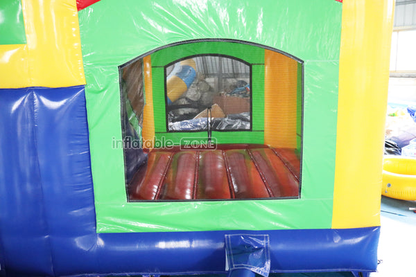 Commercial Inflatable Bouncy Castle With Slide Combo Air Bouncer Blow Up Indoor Kids Inflatable Trampoline Bounce House