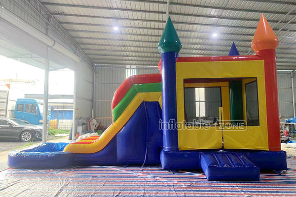 Commercial Indoor Inflatable Jumping Castle Bouncer Combo Party Inflatable Bouncy House And Slide With Pool