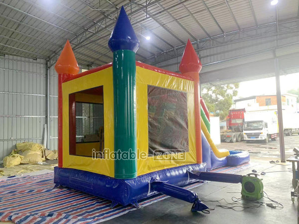 Commercial Indoor Inflatable Jumping Castle Bouncer Combo Party Inflatable Bouncy House And Slide With Pool