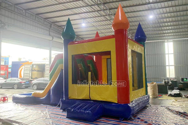 Commercial Indoor Inflatable Jumping Castle Bouncer Combo Party Inflatable Bouncy House And Slide With Pool