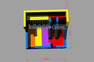Inflatable-Zone Design Small Inflatable Climbing Wall And Slide Outdoor Sports Games Inflatable Bouncer For Kids