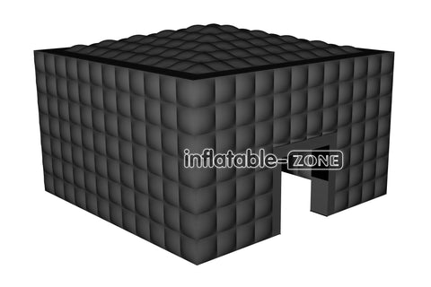 Inflatable-Zone Design Portable Disco Black Inflatable Cube Wedding Tent Inflatable Night Club Party Tent For Backyard