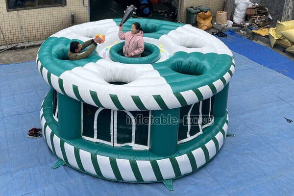 Interactive Fun Giant Inflatable Human Whack A Mole Inflatable Sports Games For Kids And Adults