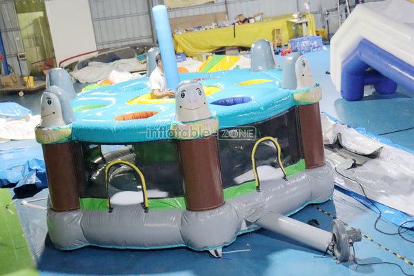 Giant Interactive Inflatable Human Whack A Mole Funny Inflatable Sports Games For Kids And Adults