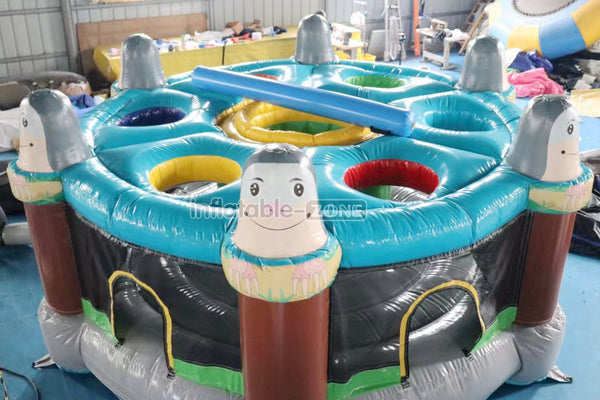 Giant Interactive Inflatable Human Whack A Mole Funny Inflatable Sports Games For Kids And Adults