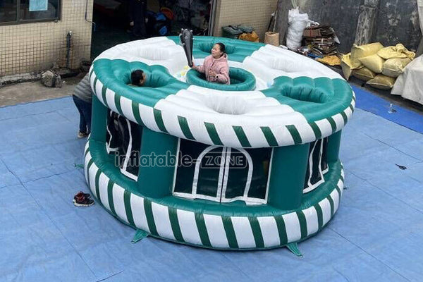 Interactive Fun Giant Inflatable Human Whack A Mole Inflatable Sports Games For Kids And Adults
