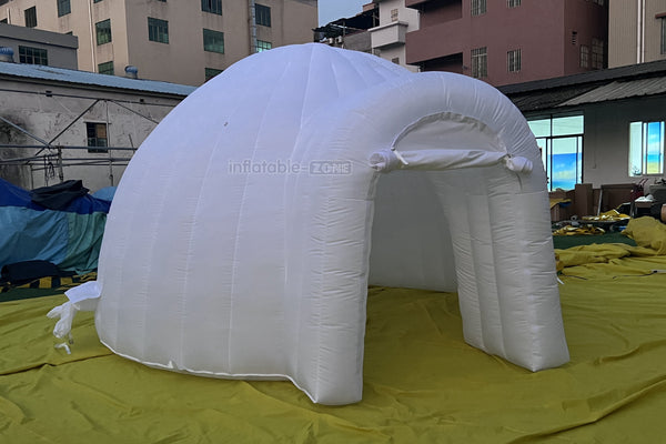Commercial Inflatable Club With LED Lights Inflatable Igloo Dome Party Tent For Outdoor Advertising Event