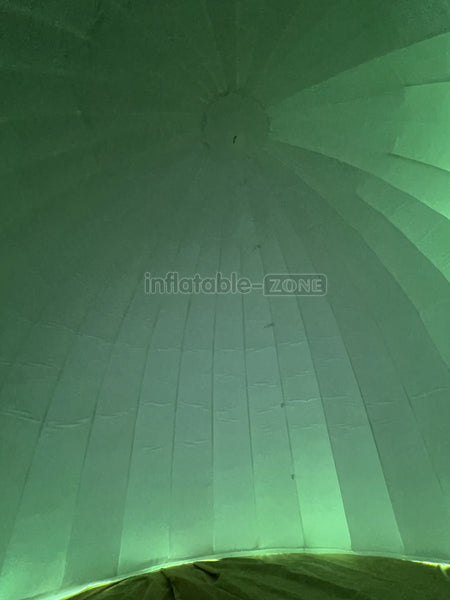 Commercial Inflatable Club With LED Lights Inflatable Igloo Dome Party Tent For Outdoor Advertising Event