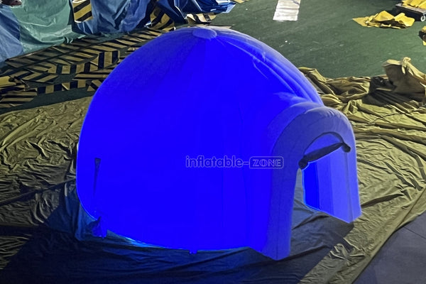 Commercial Inflatable Club With LED Lights Inflatable Igloo Dome Party Tent For Outdoor Advertising Event