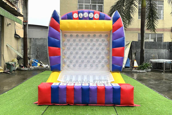 Commercial Inflatable Interactive Plinko Game Super Plinko Challenge Game Inflatable Event Equipment For Outdoor Fun