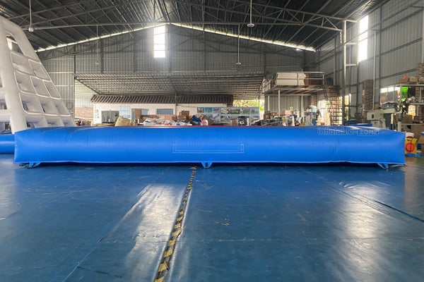 Indoor Or Outdoor Rectangular Inflatable Jump Bounce Pad Large Inflatable Mattress For Kids And Adults