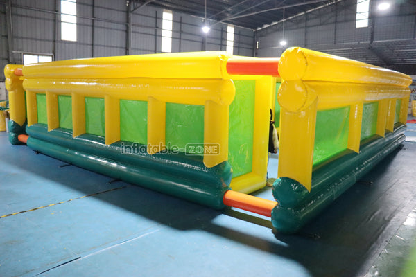 Commercial Giant Inflatable Labyrinth Maze Inflatable Maze Square Obstacle Course Inflatable Games