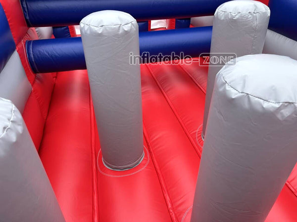 Funny Large Obstacle Sports Kids Play Inflatable Party Outdoor Playground Inflatable Obstacle Course
