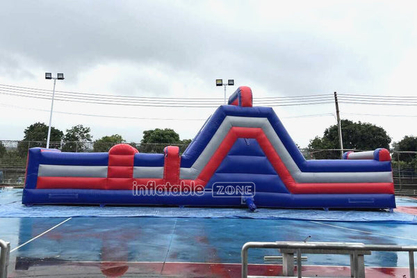 Funny Large Obstacle Sports Kids Play Inflatable Party Outdoor Playground Inflatable Obstacle Course