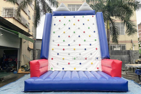 Large Inflatable Sport Climb Wall Mattress Outdoor Playground Equipment Toys Kids Inflatable Rock Climbing Game