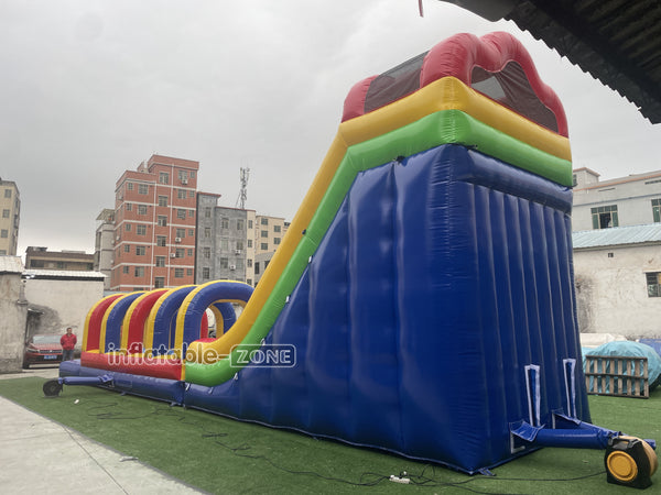 Inflatable Slip N Slide Inflatable Water Slide Large Outdoor Waterslide For Above Ground Pool