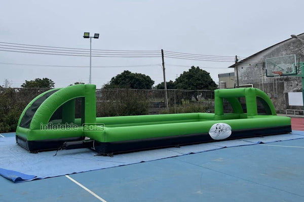 Giant Inflatable Soap Football Pitch Playground Soccer Field For Outdoor Sport And Play