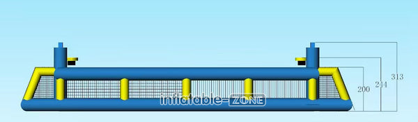 Inflatable-Zone Design Giant Inflatable Outdoor Games Inflatable Soccer Pitch Arena With Fence Soap Soccer Field