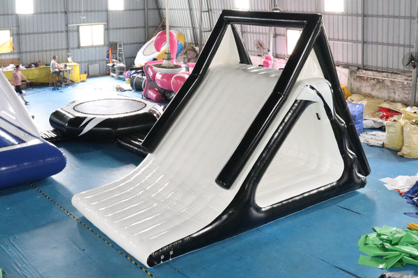 Commercial Giant Inflatable Water Toys Inflatable Floating Water Climbing Slide Combo Inflatable Water Trampoline